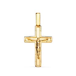 Colgante Oro 18kts Cruz C. Cristo 26x17mm 22270