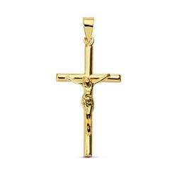 Colgante Oro 18kts Cruz C. Cristo 27x14mm 22389