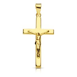 Colgante Oro 18kts Cruz C. Cristo 27x15mm 13519
