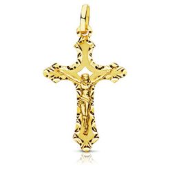 Colgante Oro 18kts Cruz C. Cristo 27x17mm 16538