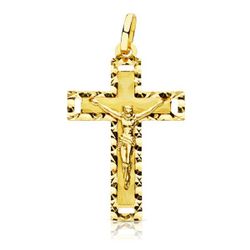 Colgante Oro 18kts Cruz C. Cristo 27x17mm 16542