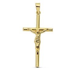 Colgante Oro 18kts Cruz C. Cristo 32x16mm 13528