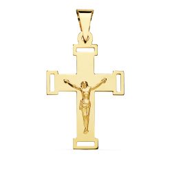 Colgante Oro 18kts Cruz C. Cristo 34x22mm 14000368