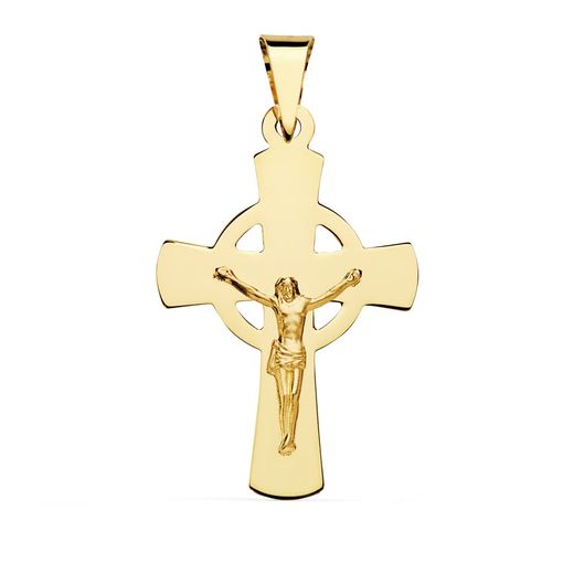 Colgante Oro 18kts Cruz C. Cristo 34x22mm 14000374