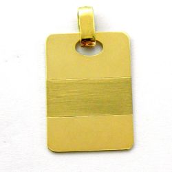 Colgante Oro 18kts Franja Horizontal 20x13mm C1/627