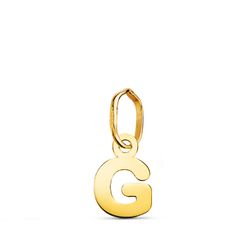 Colgante Oro 18kts Letra G 22360-G 8x5,5mm