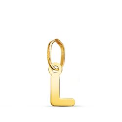 Colgante Oro 18kts Letra L 22360-L 8x5,5mm