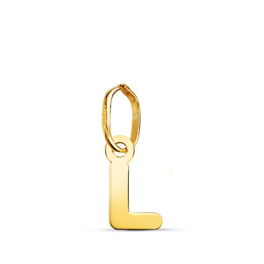Colgante Oro 18kts Letra L 22360-L 8x5,5mm