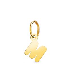 Colgante Oro 18kts Letra M 22360-M 8x5,5mm