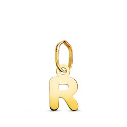 Colgante Oro 18kts Letra R 22360-R 8x5,5mm