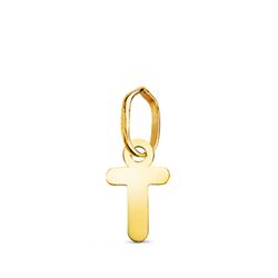 Colgante Oro 18kts Letra T 22360-T 8x5,5mm