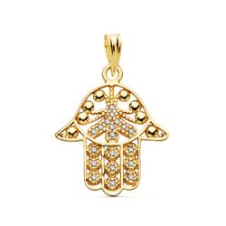 Ciondolo in oro 18kt Mano di Fatima 25000106