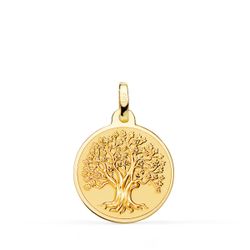 Colgante Oro 18kts P10100-818 Árbol de la Vida 18mm