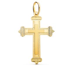 Colgante Oro 18kts P4344-SXT Cruz 35x23mm