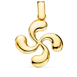 Colgante Oro 18kts P7652-725 Lauburu 28x25mm