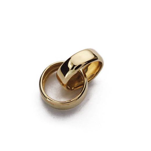 Colgante Oro 9kts 10mm 9K2772 Alianzas