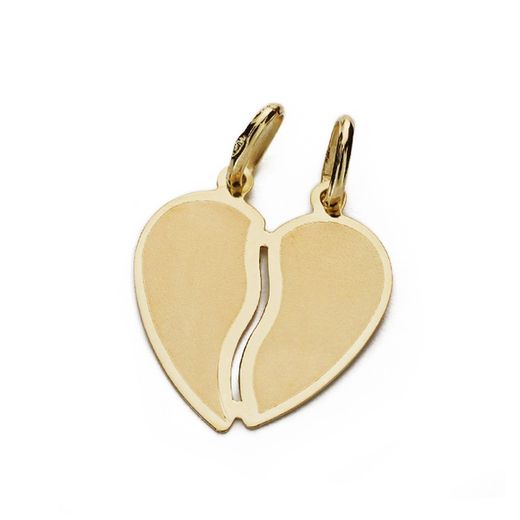 9kt Gold Pendant 17x15mm 9K16550 Heart