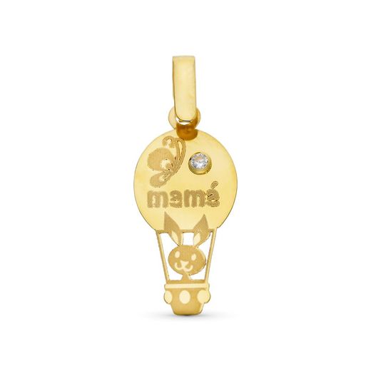 Colgante Oro 9kts 20x10mm 9K16570 Mamá