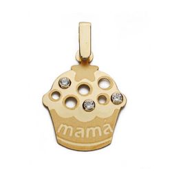 Colgante Oro 9kts 21x16mm 9K16552 Circonitas