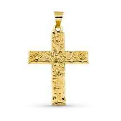 Colgante Oro 9kts 32x24mm 9K16469 Cruz