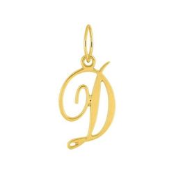Colgante Oro 9kts (9)660091.D Letra D Cursiva