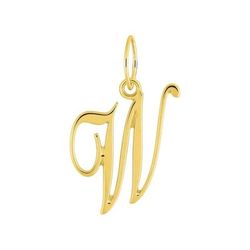 Colgante Oro 9kts (9)660091.W Letra  Cursiva
