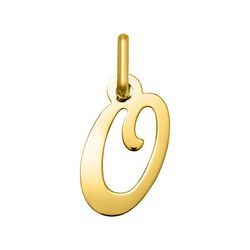 Colgante Oro 9kts (9)9KAY5027 Letra O Redondeada