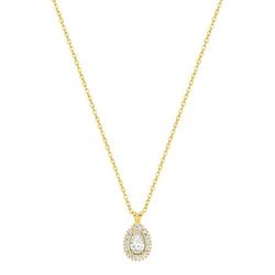 Colgante Oro 9Kts (9)9KLGD130Y Diamantes Laboratorio 0,29ct