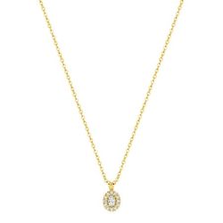 Colgante Oro 9Kts (9)9KLGD205Y Diamantes Laboratorio 0,11ct