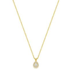 Colgante Oro 9Kts (9)9KLGD223Y Diamantes Laboratorio 0,10ct