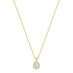 Colgante Oro 9Kts (9)9KLGD224Y Diamantes Laboratorio 0,22ct