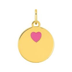Colgante Oro 9Kts Argyor MRM 18mm (9)397576.00 Corazón Esmalte Rosa