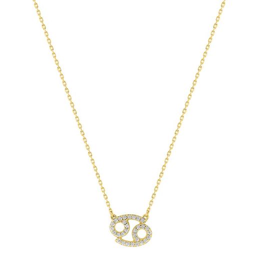 Colgante Oro 9kts Argyor MRM (9)397484.Z0 Zodiaco Cáncer C. Circonitas