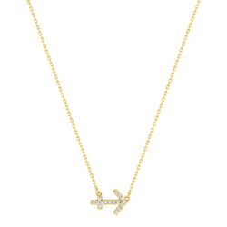 Colgante Oro 9kts Argyor MRM (9)397489.Z0 Zodiaco Sagitario C. Circonitas