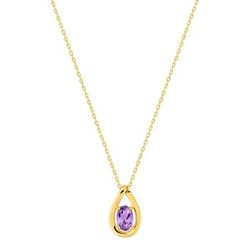 Colgante Oro 9Kts Argyor MRM (9)397570.A0 Piedra Amatista 0,50ct