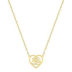 Colgante Oro 9kts Argyor MRM (9)397577.00 Corazón Flor Calada
