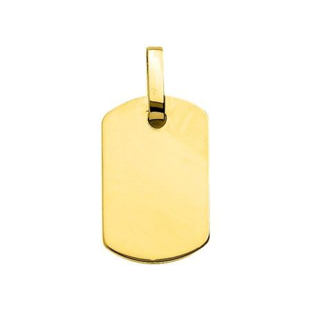 Colgante Oro 9kts Argyor MRM (9)660074 Placa En Brillo