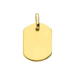 Colgante Oro 9kts Argyor MRM (9)660077 Placa En Brillo