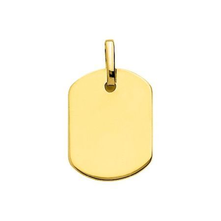 Colgante Oro 9kts Argyor MRM (9)660077 Placa En Brillo