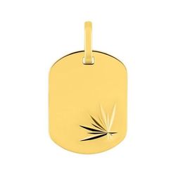 Colgante Oro 9kts Argyor MRM (9)660097 Placa En Brillo