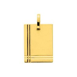 Colgante Oro 9kts Argyor MRM (9)660131 Placa En Brillo