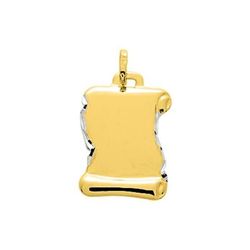 Colgante Oro 9kts Argyor MRM (9)662053 Placa En Brillo