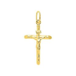 Colgante Oro 9kts Argyor MRM (9)9K2786 Cruz C. Cristo En Brillo