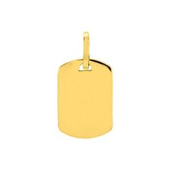 Colgante Oro 9kts Argyor MRM (9)9K2864 Placa En Brillo