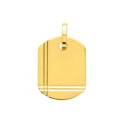 Colgante Oro 9kts Argyor MRM (9)9KT3.1 Placa En Brillo