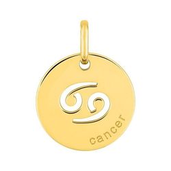 Colgante Oro 9kts Argyor MRM (9)E9K73235 Zodiaco Cáncer Calado