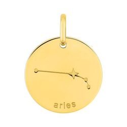 Colgante Oro 9kts Argyor MRM (9)E9K73300 Zodiaco Aries Tallado
