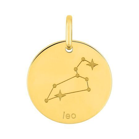 Colgante Oro 9kts Argyor MRM (9)E9K73304 Zodiaco Leo Tallado