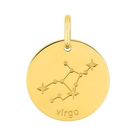 Colgante Oro 9kts Argyor MRM (9)E9K73305 Zodiaco Virgo Tallado