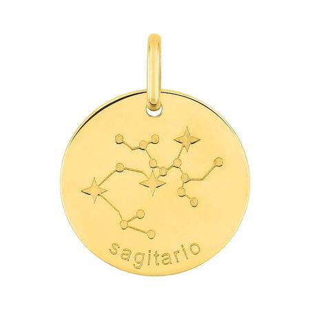 Colgante Oro 9kts Argyor MRM (9)E9K73308 Zodiaco Sagitario Tallado